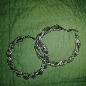 Costume hooped earrings